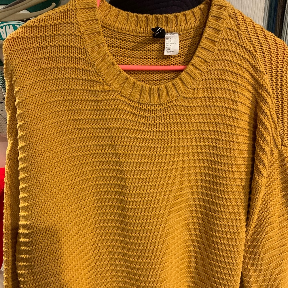 Mustard H&M sweater